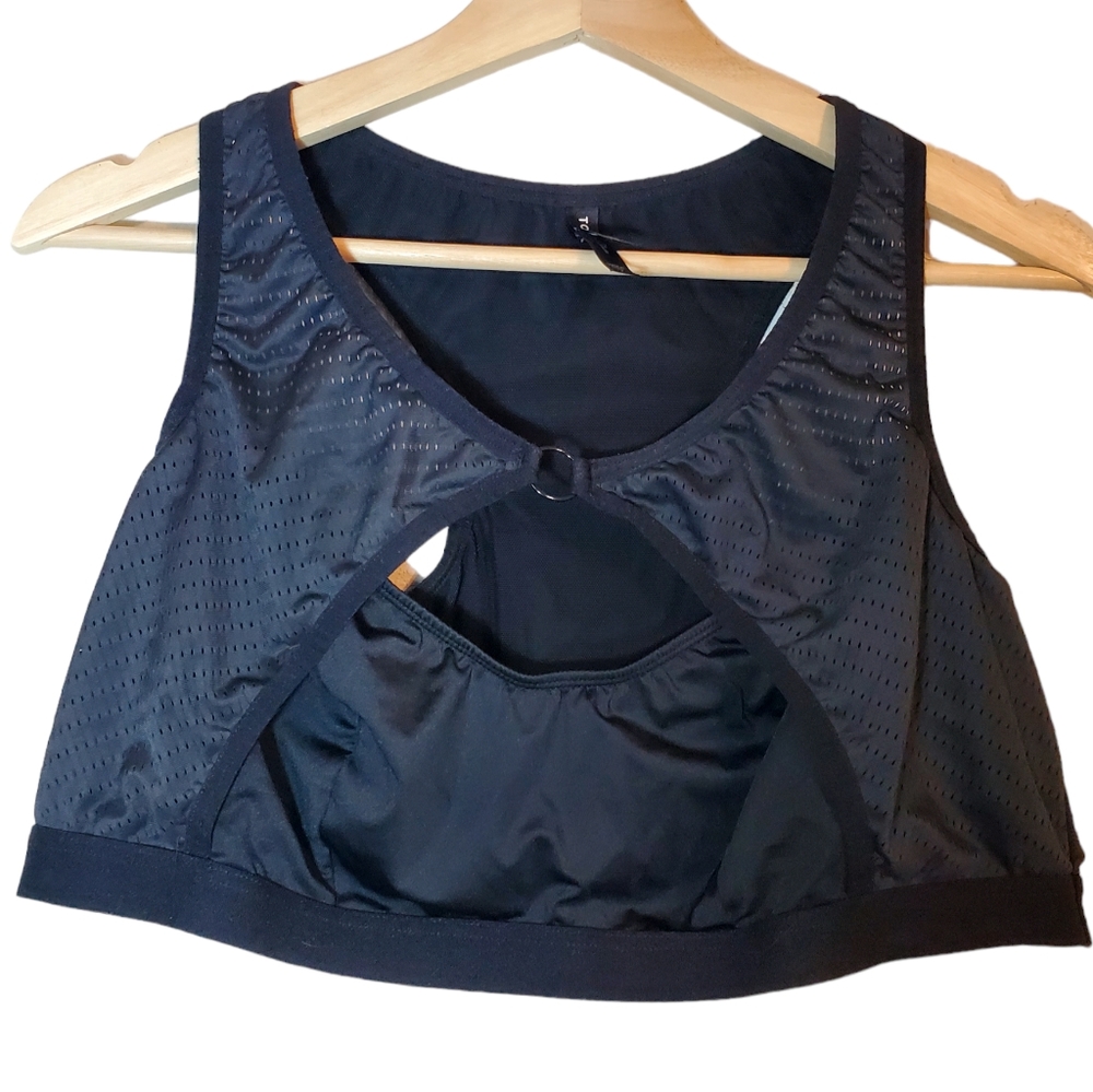 Torrid Curve 2 Black Bralette Keyhole Cutout